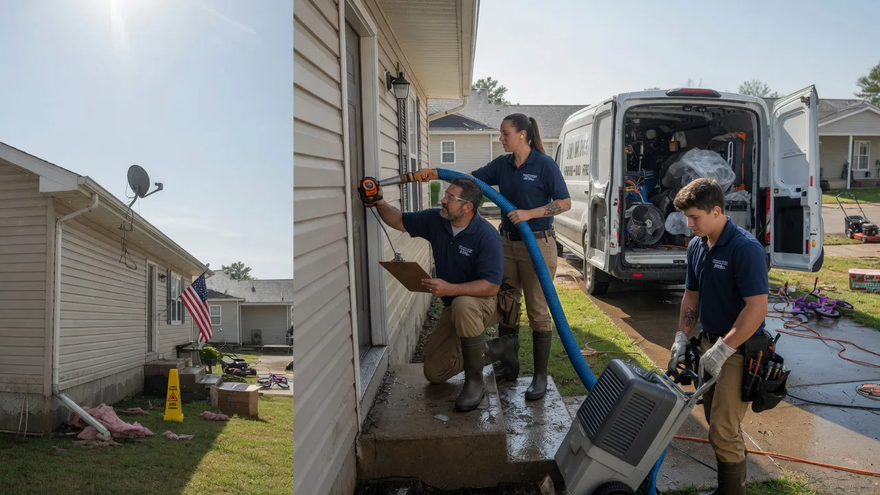 Ceiling Water Damage Restoration in Limaville, OH near me